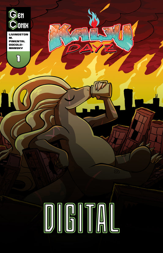 KAIJU DAYZ #1 Second Edition (Digital)