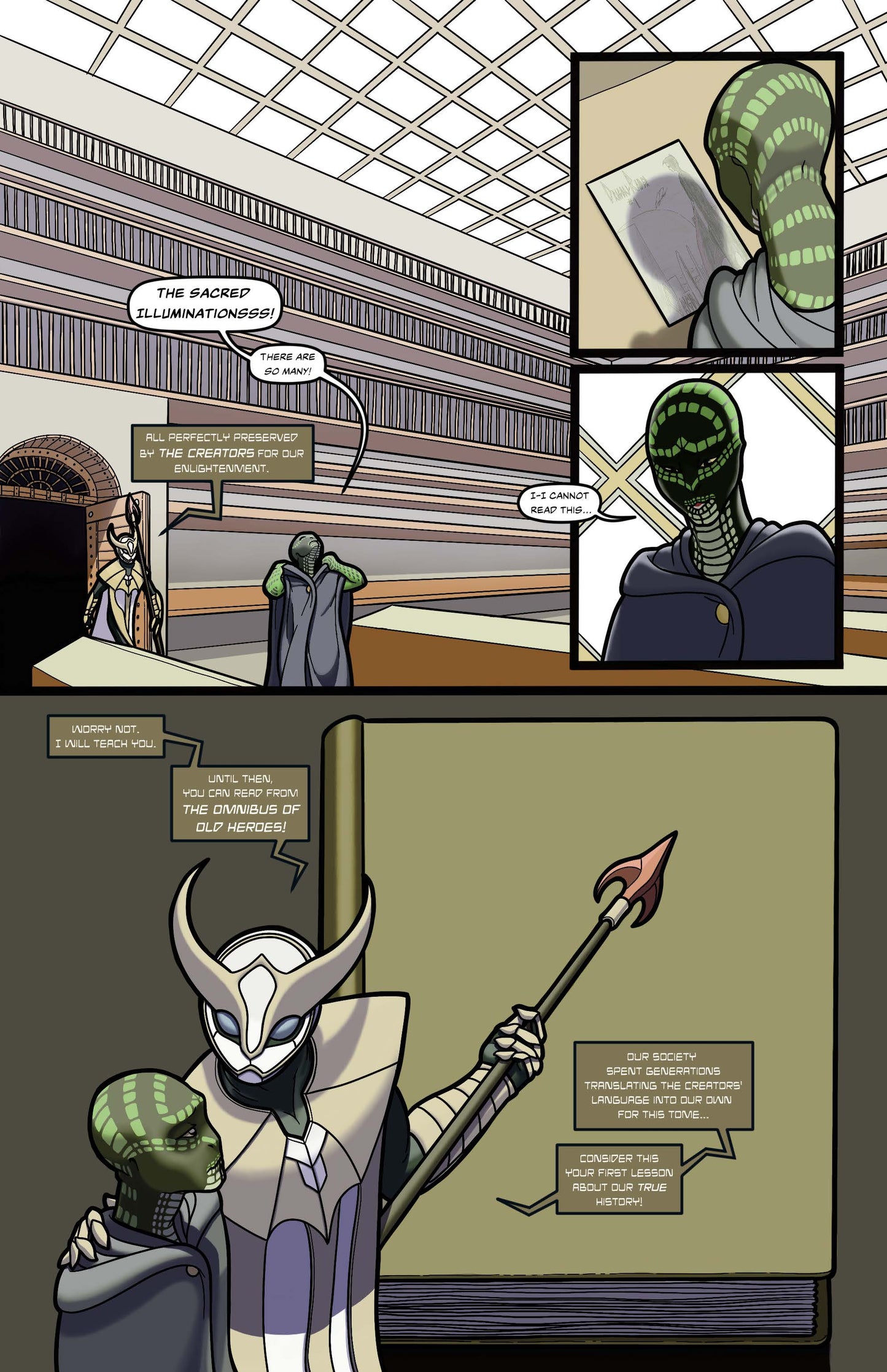 SERPENT SPECTER Legacy Mini-Comic