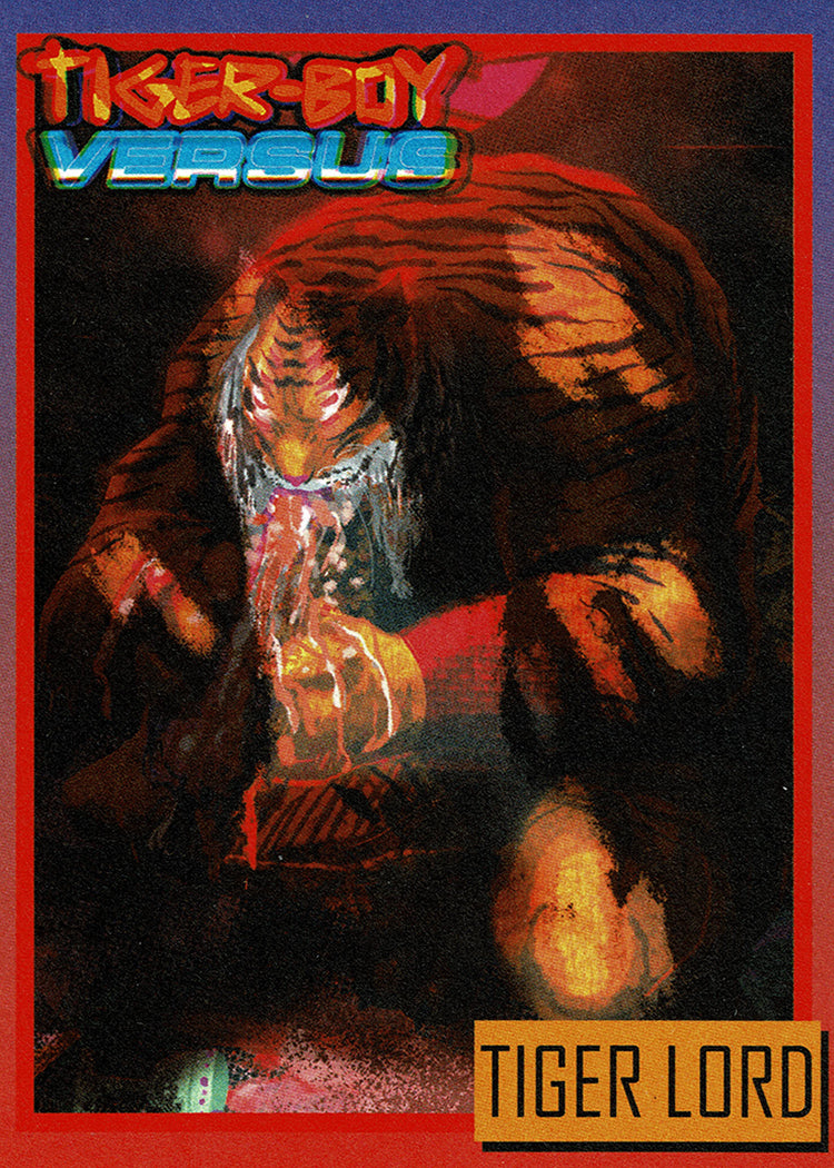 Tiger Boy Versus Trading Card - Tiger Lord